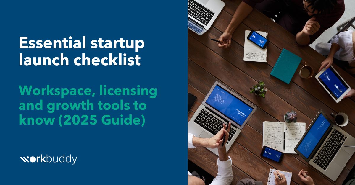 Singapore startup checklist: Workspace, licensing & growth tools (2025 Guide) - Work-Buddy coworking insights
